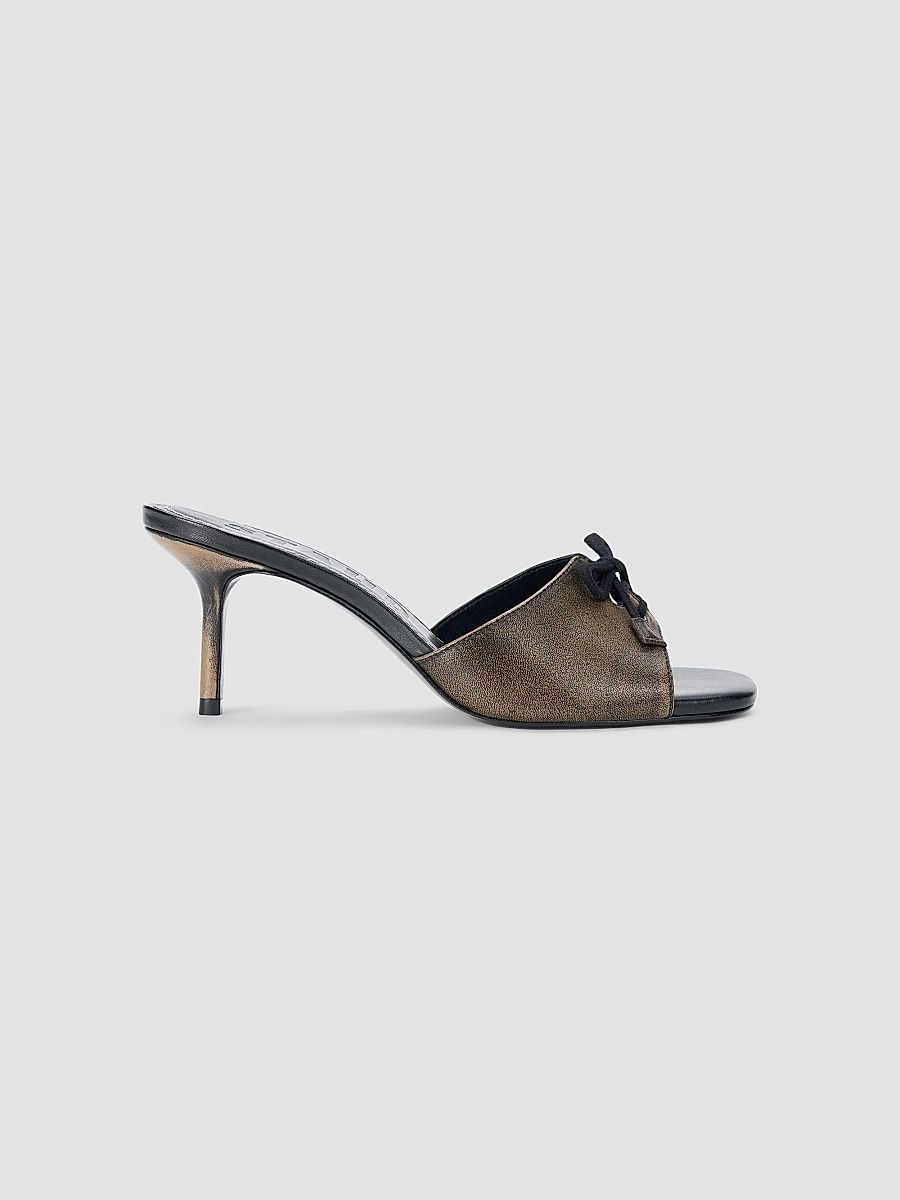 Women's Blake Leather Mule Sandals - Toast Distressed - Size 5