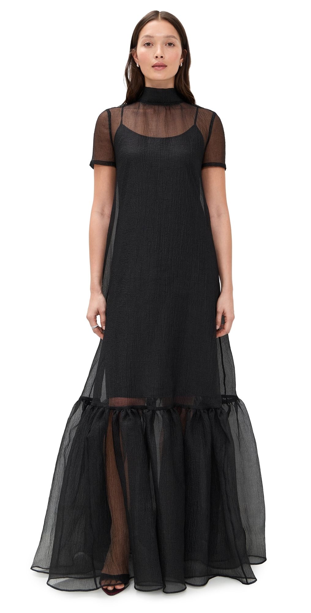 STAUD Calluna Dress Black XS