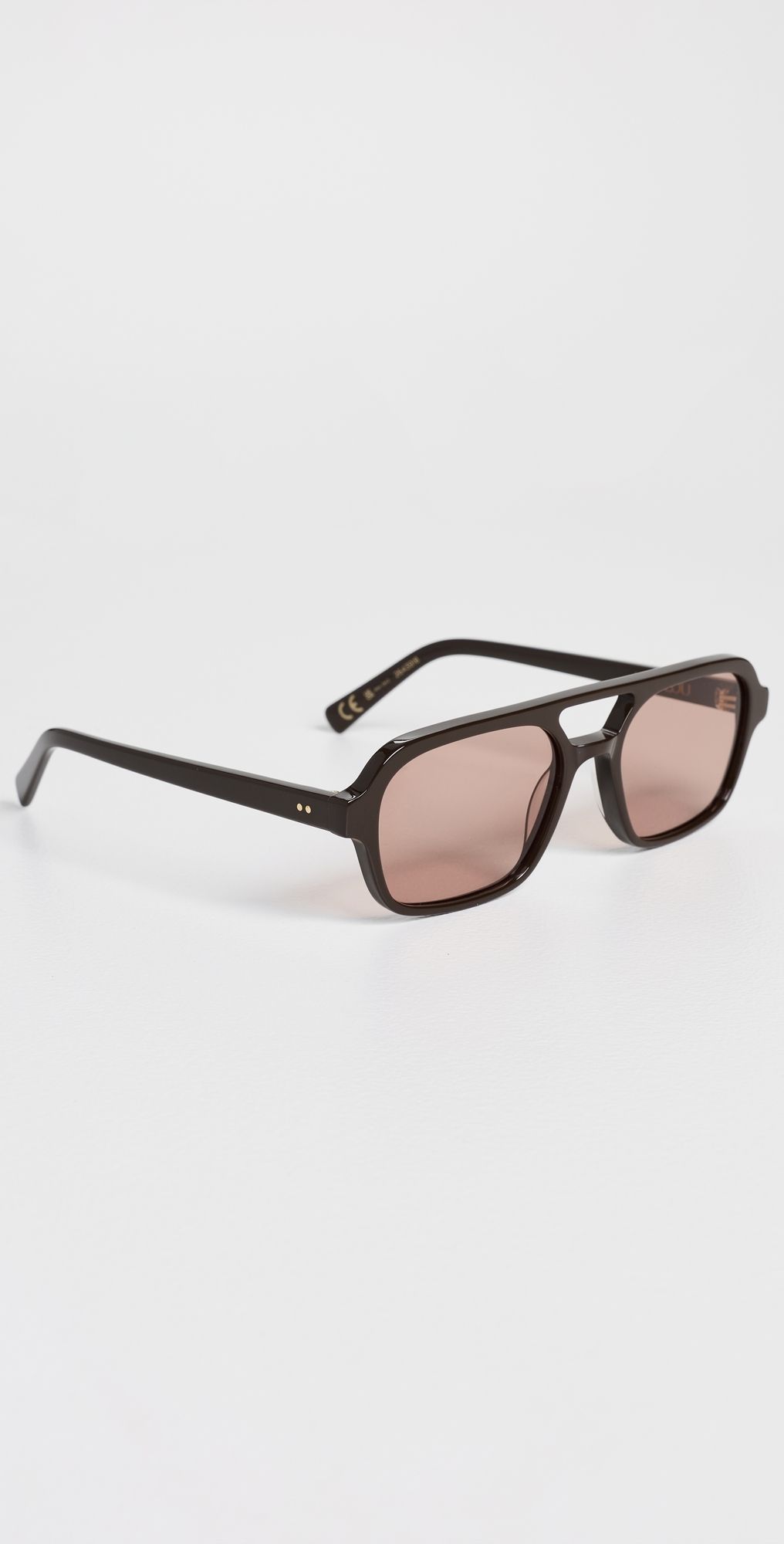 Luv Lou The Dusty Sunglasses Dark Chocolate One Size