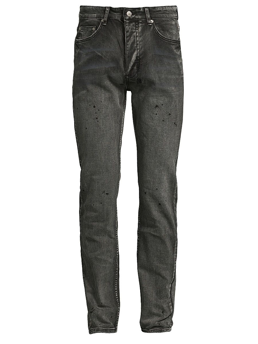 Men's Chitch Slim-Fit Tapered Jeans - Black - Size 40