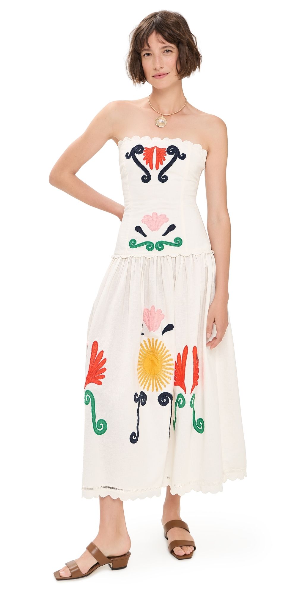 Carolina K Malla Dress Off White S
