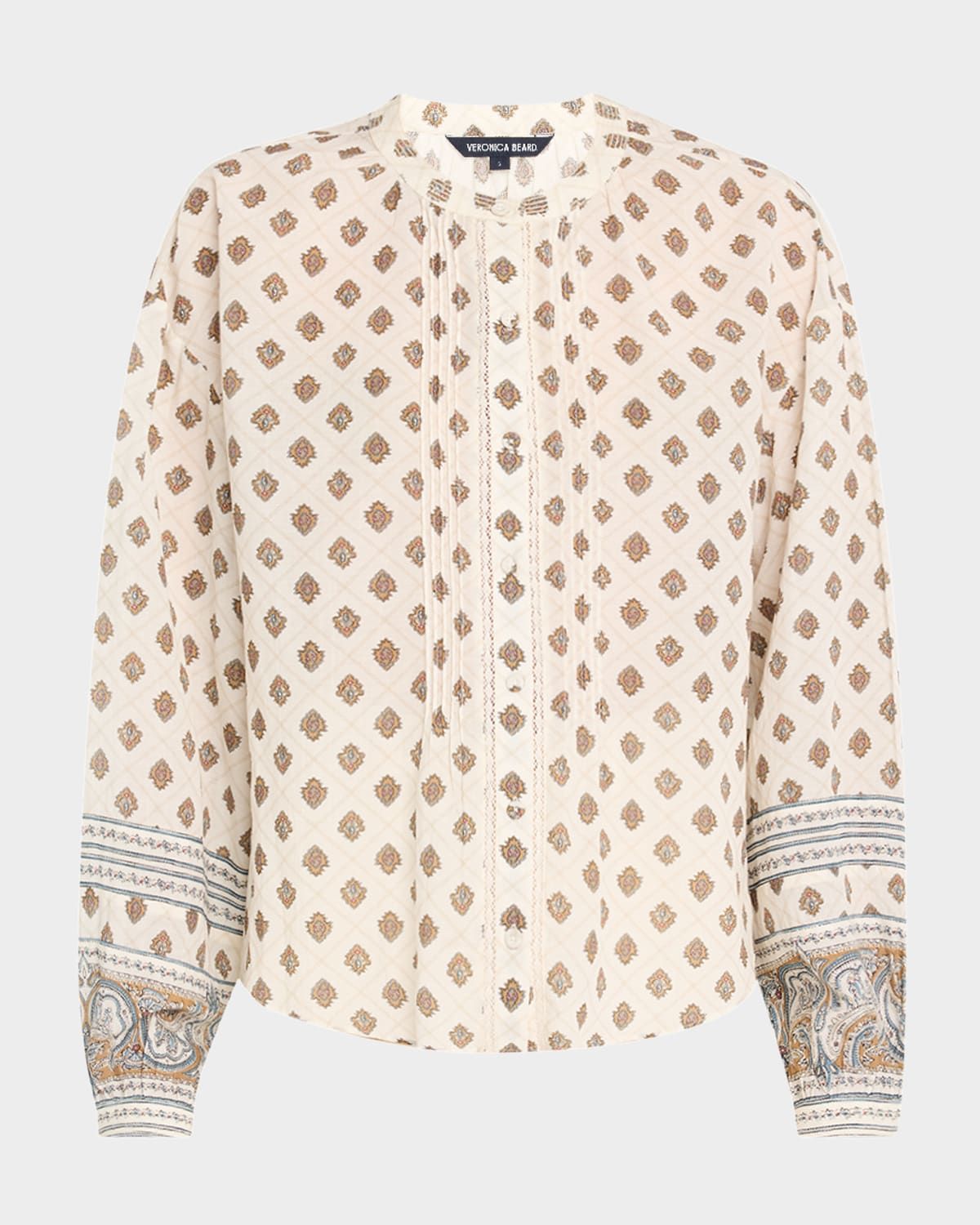 Lollie Button-Front Blouse