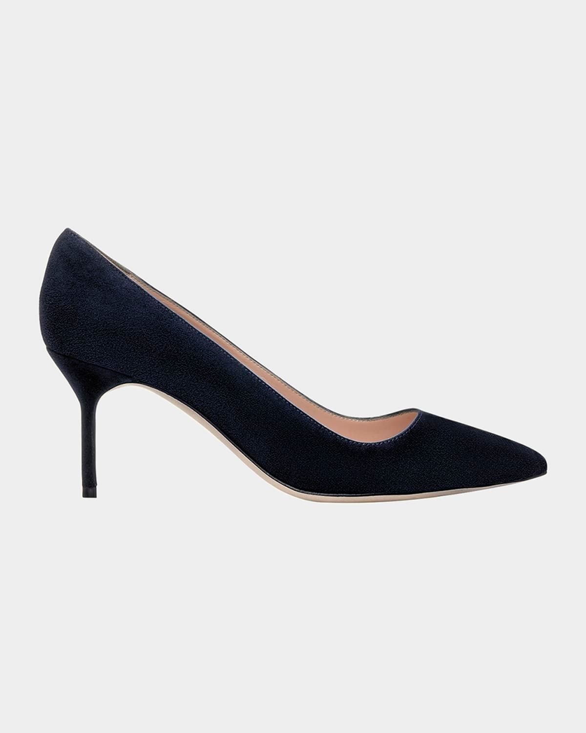 BB 70mm Suede Stiletto Pumps