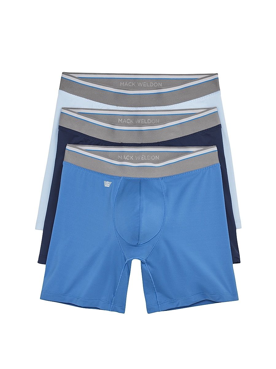Men's Endurance Boxer Brief 3-Pack - True Navy Seasonal - Size Medium