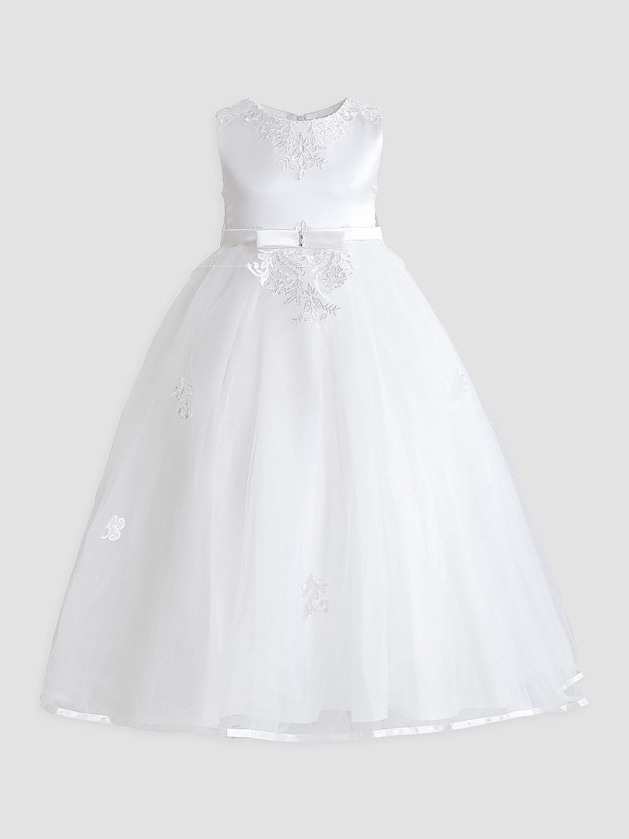 Little Girl's & Girl's Azalina Dress - White - Size 9