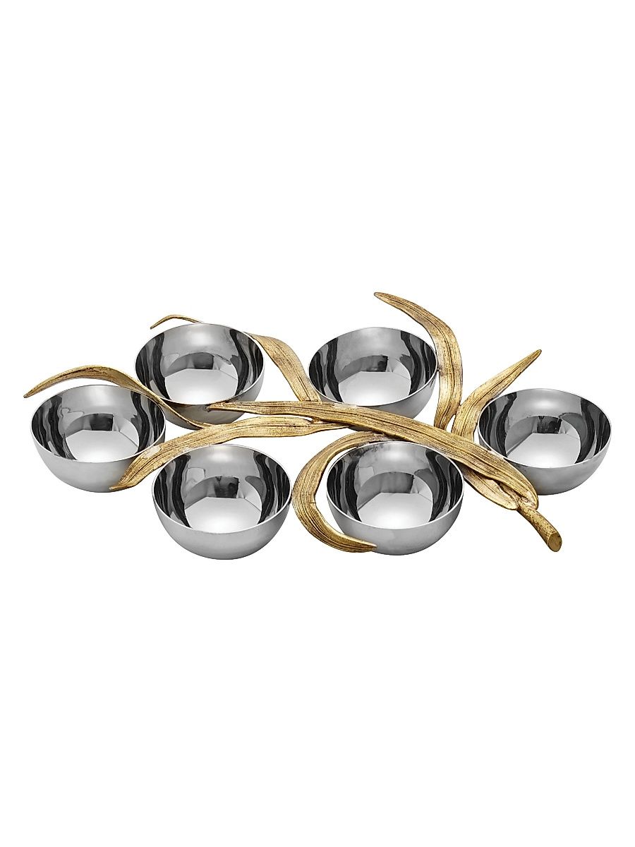 Palm 6-Compartment Plate