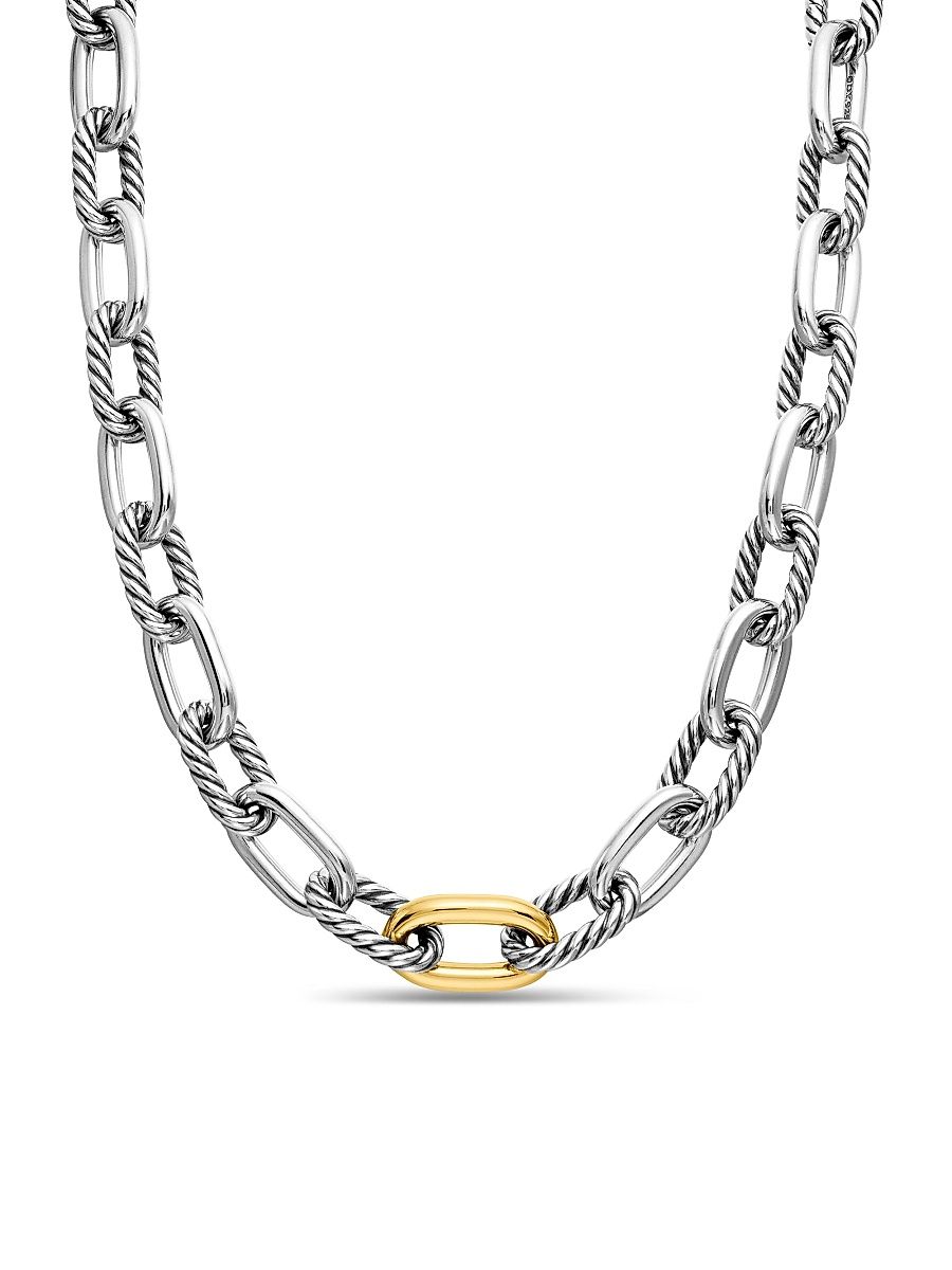 Women's DY Madison Chain Necklace in Sterling Silver - Size 20