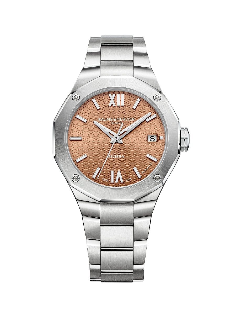 Women's Riviera 10764 Stainless Steel Bracelet Watch/36MM - Steel