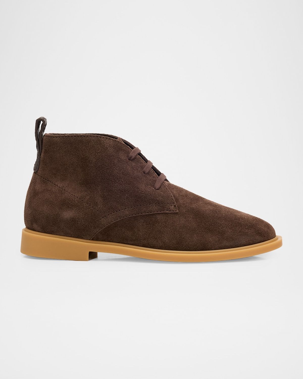 Men & apos;s Astaire Suede Intrecciato Tab Lace-Up Ankle Boots