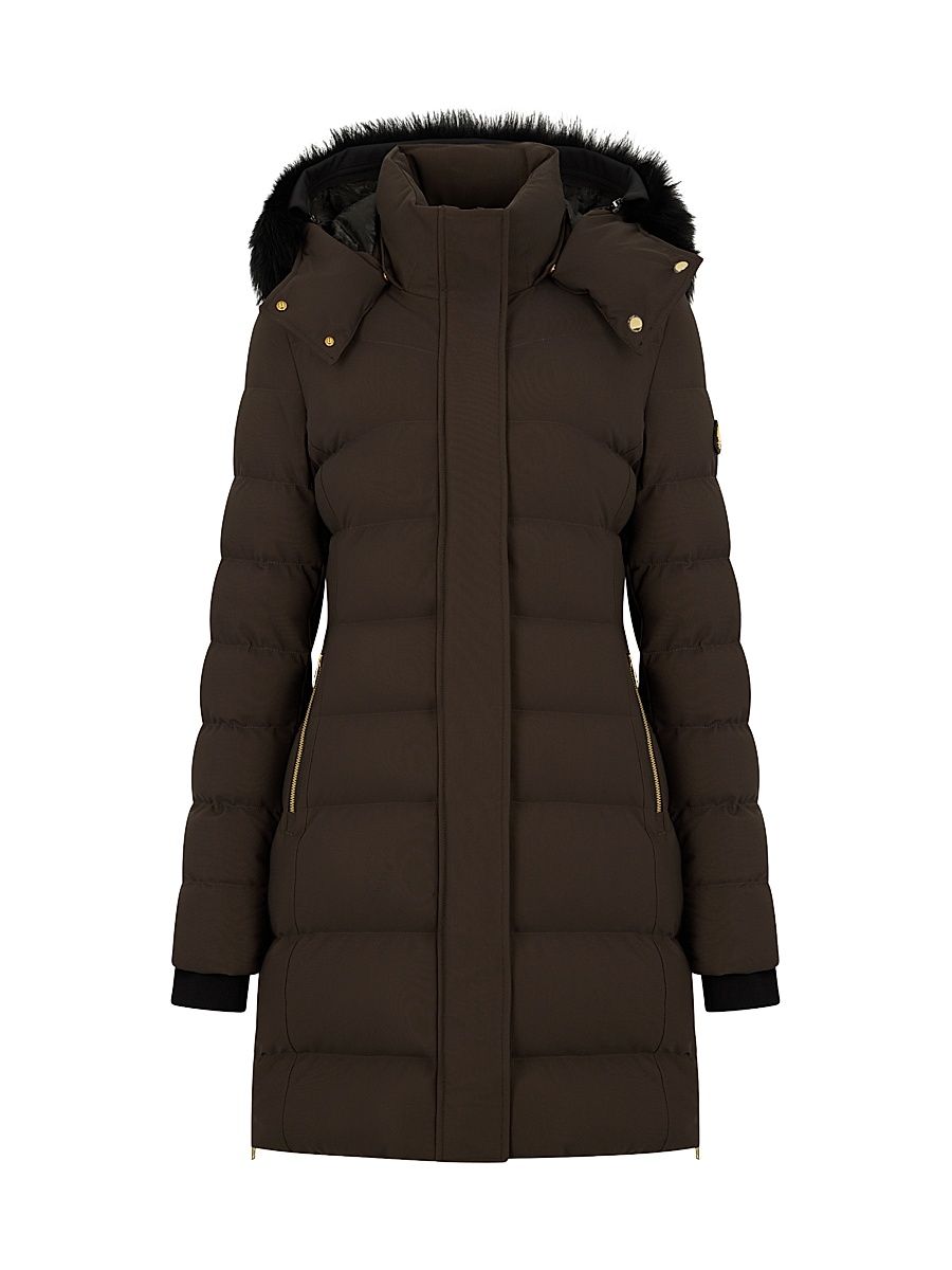 Women's Nyluxe Watershed Down Parka - Espresso - Size Small