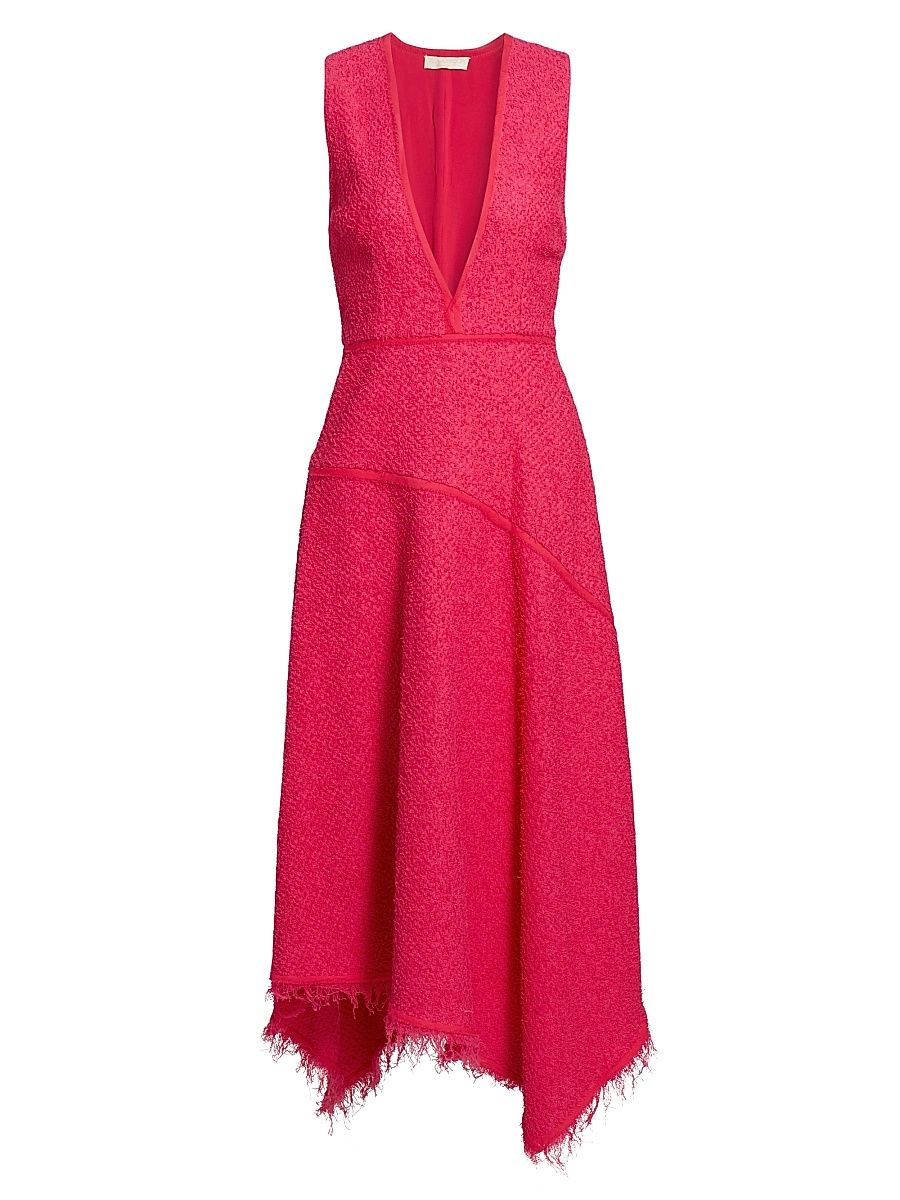 Women's Florence Tweed Midi-Dress - Cosmos - Size 8