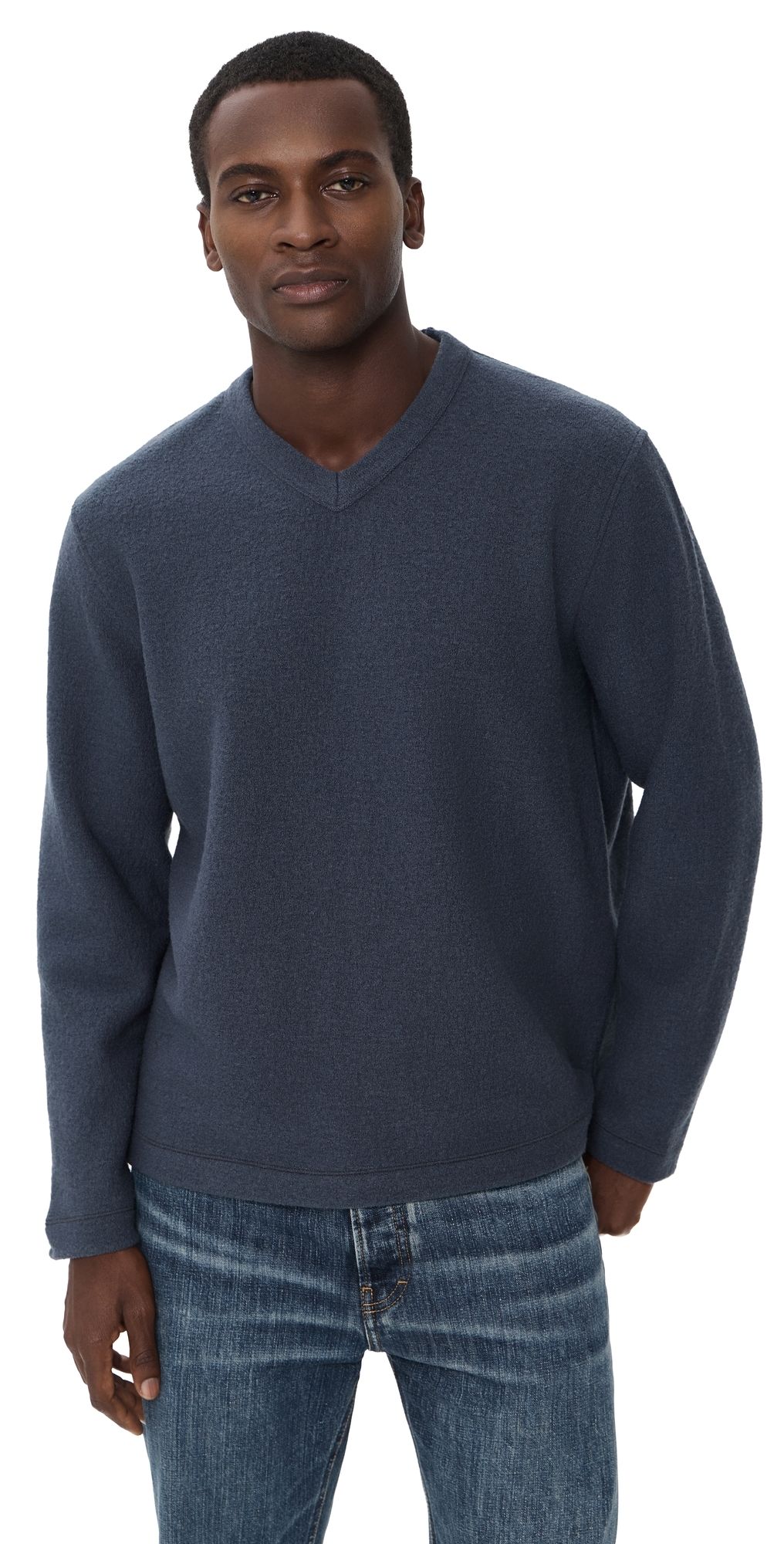 Jeanerica Luca Wool Sweater Anthracite M