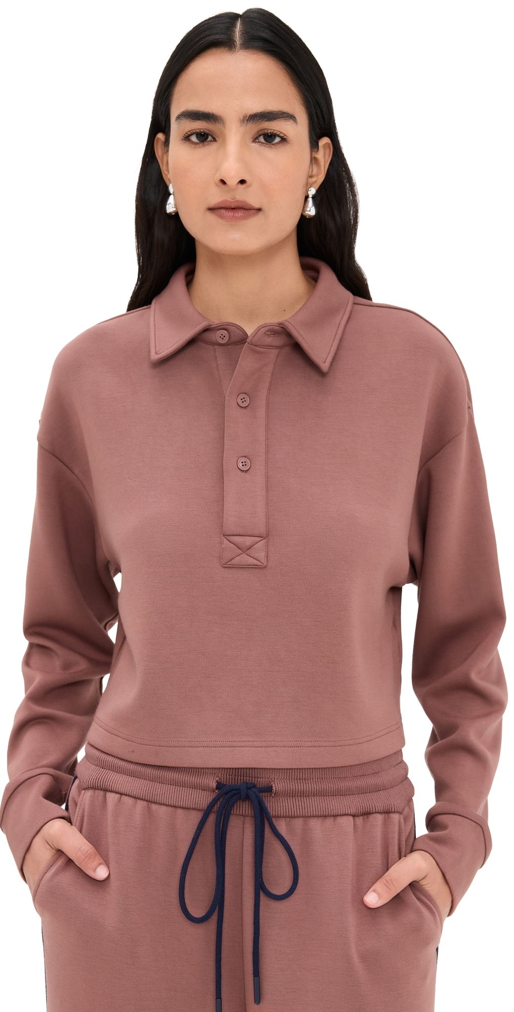 LE BOP Hayley Polo Merlot L