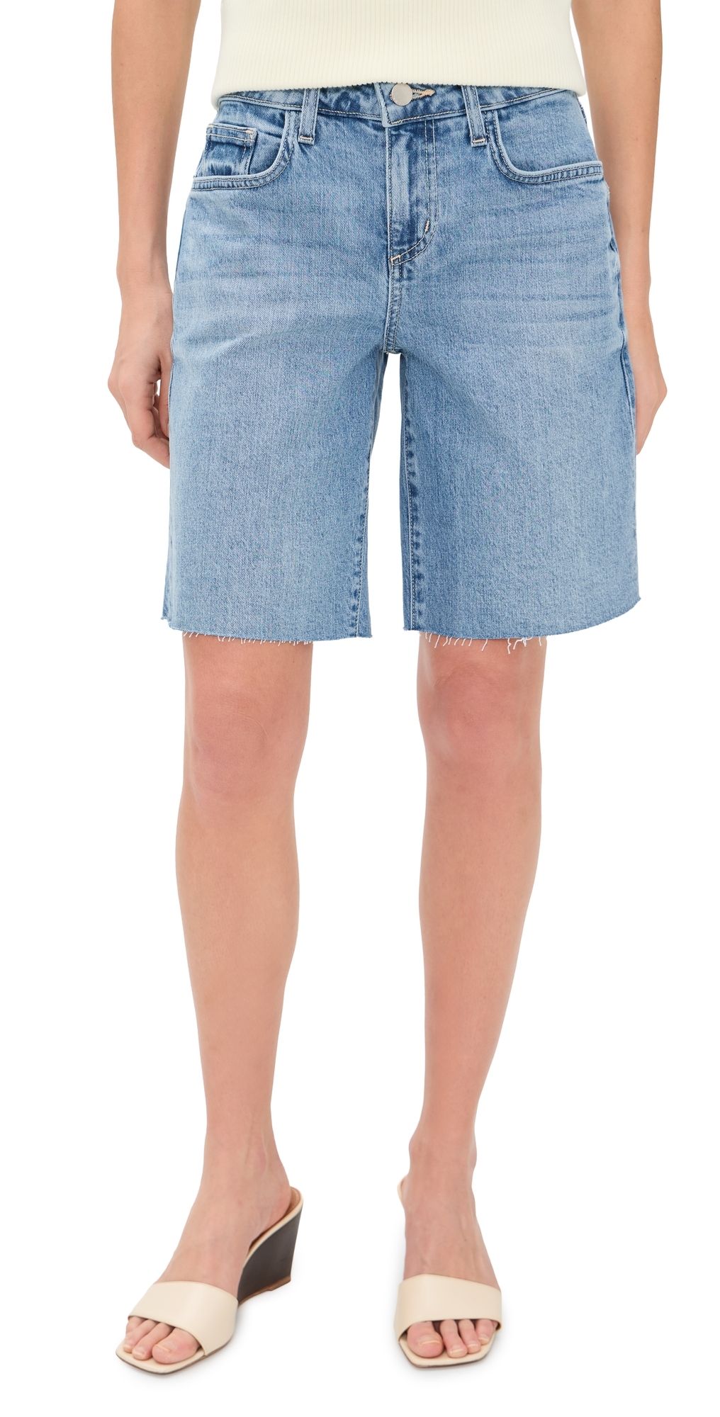 L'AGENCE River Bermuda Shorts Scottsdale 24