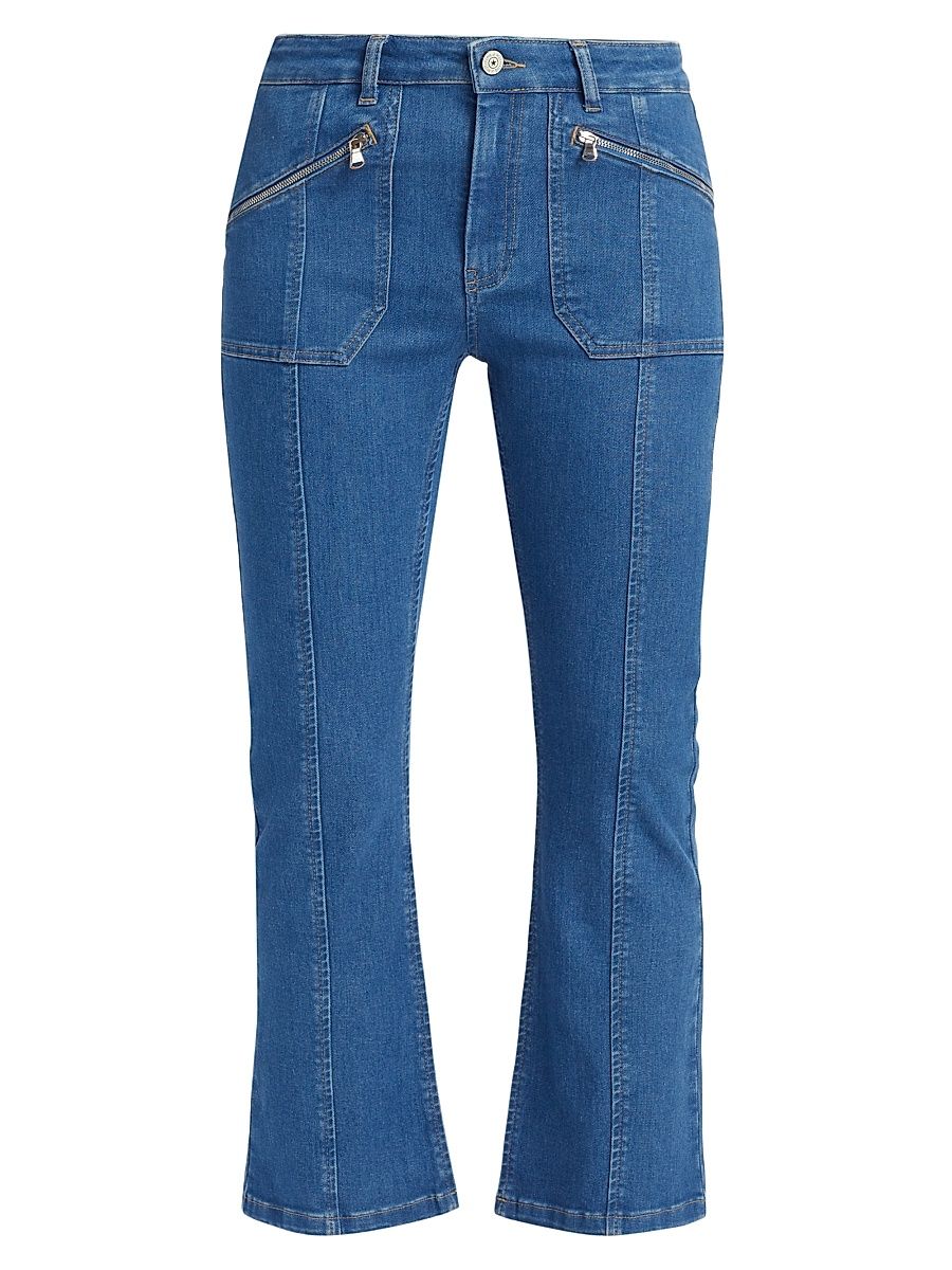 Women's Celeste Cropped Pants - Surf Blue - Size 12