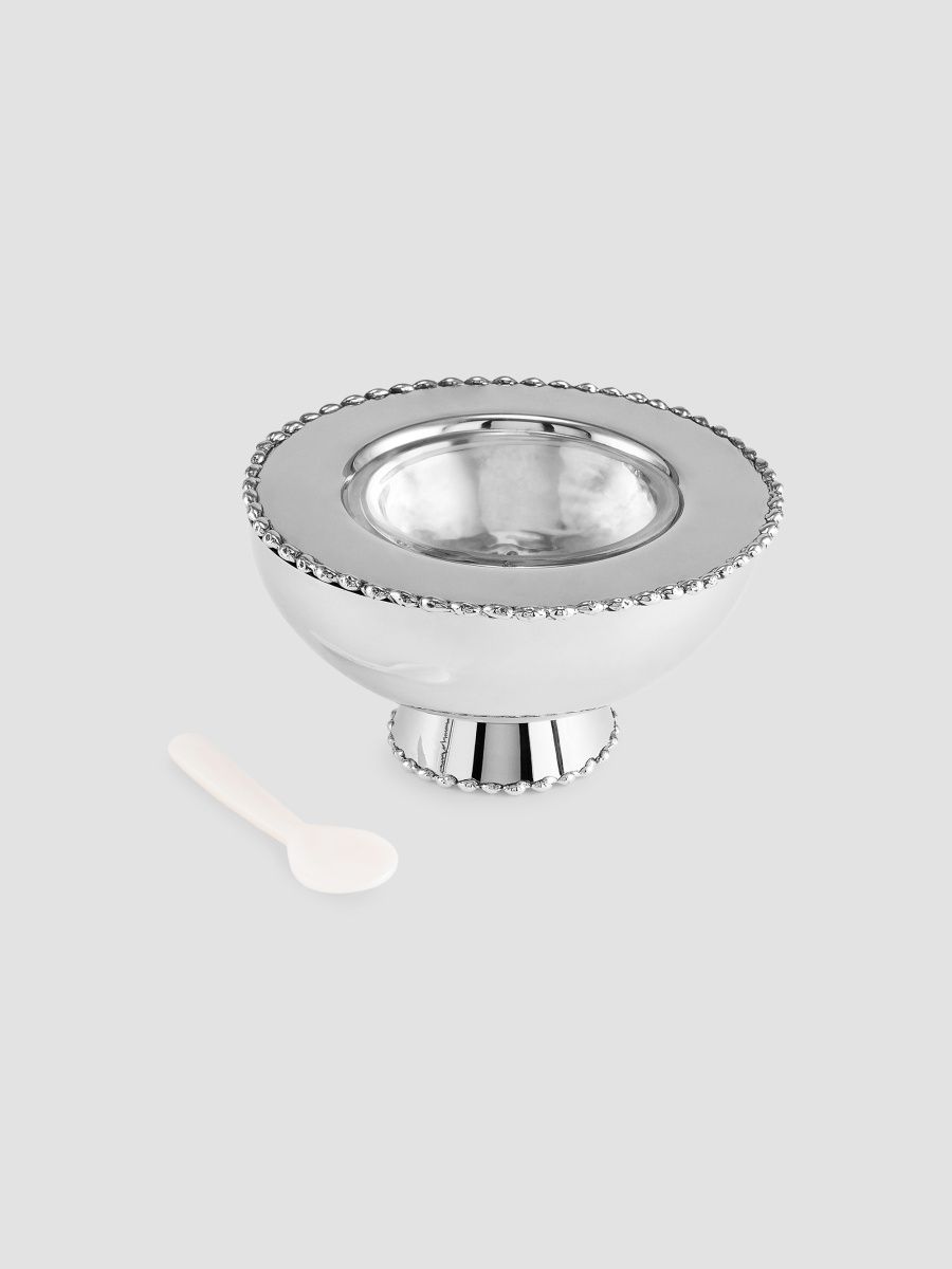 Michael Aram Molten Caviar Dish & Spoon