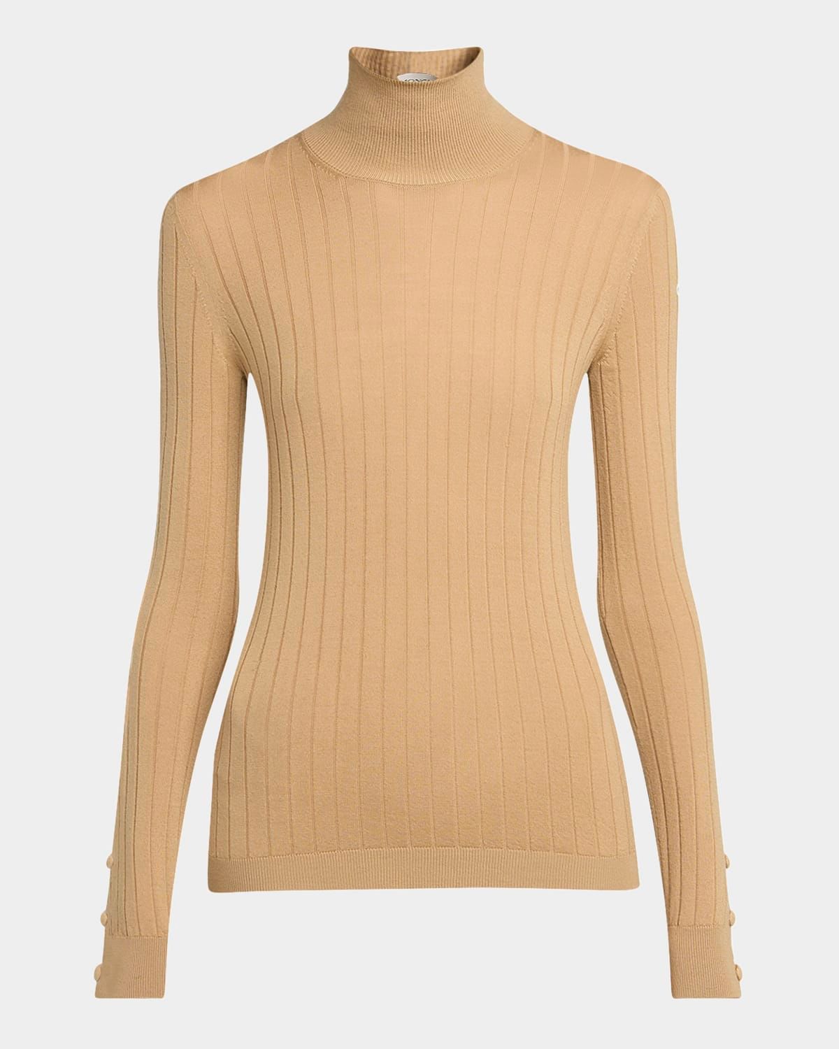Wool-Cashmere Turtleneck Sweater