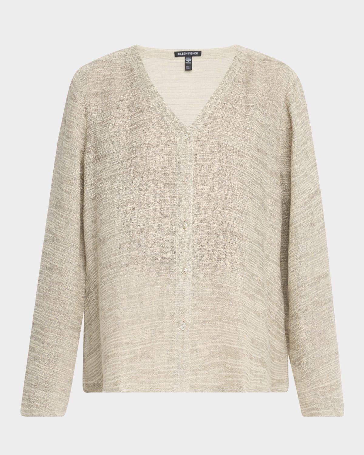 Gauzy Organic Linen-Blend Shirt