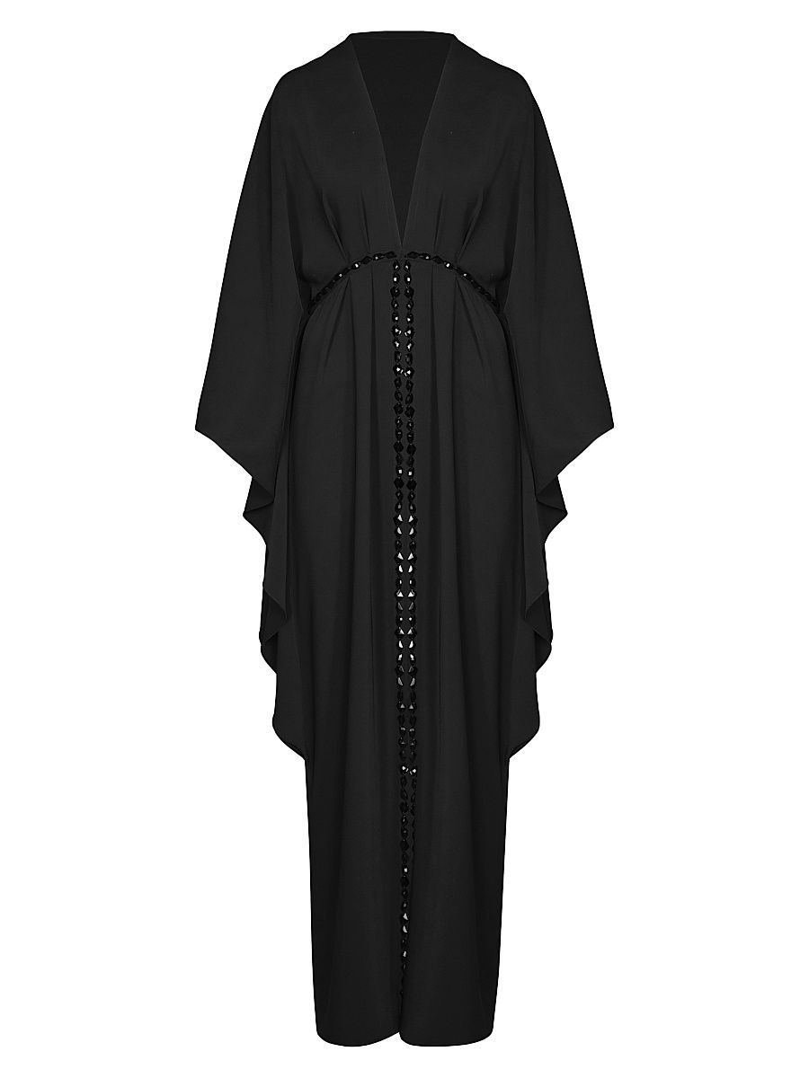 Women's Micaela Sombreando Embellished Maxi Dress - Black - Size 2