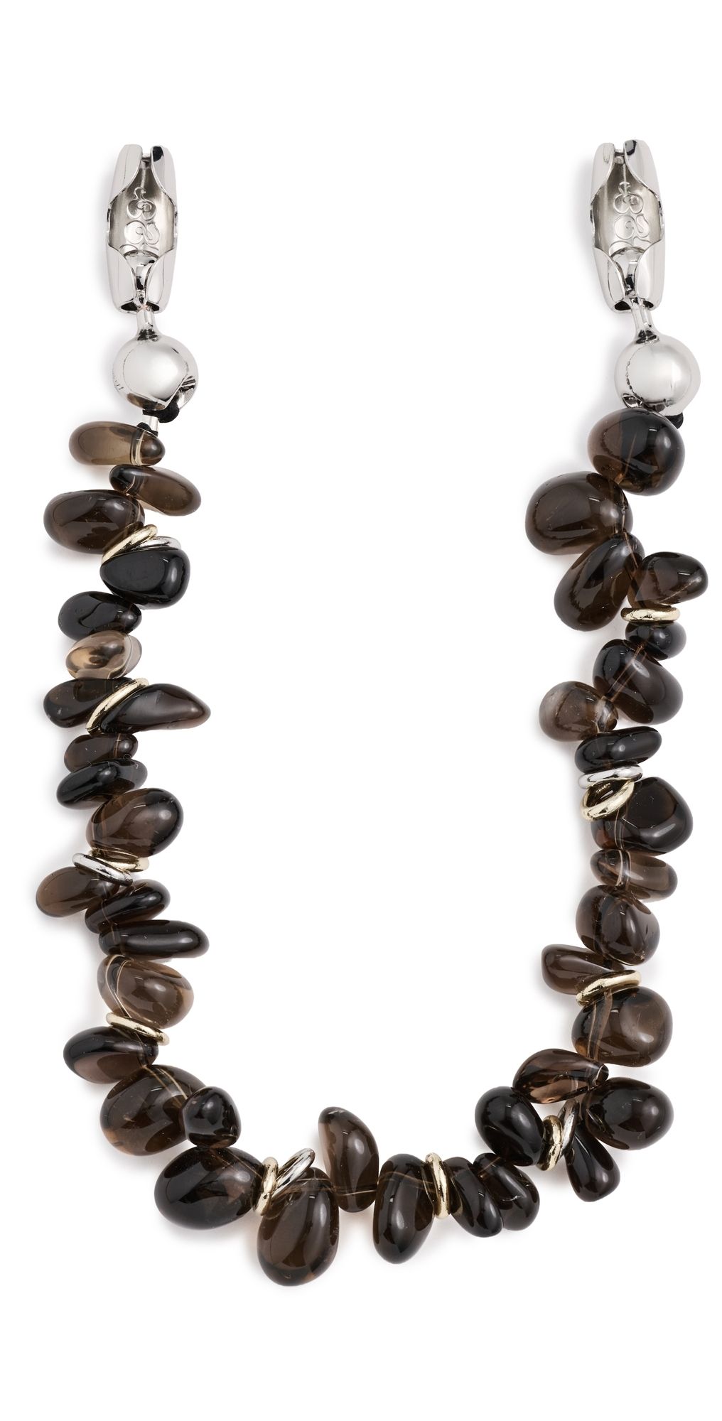 Ossa Smoky Quartz Wristlet Smoky Quartz One Size