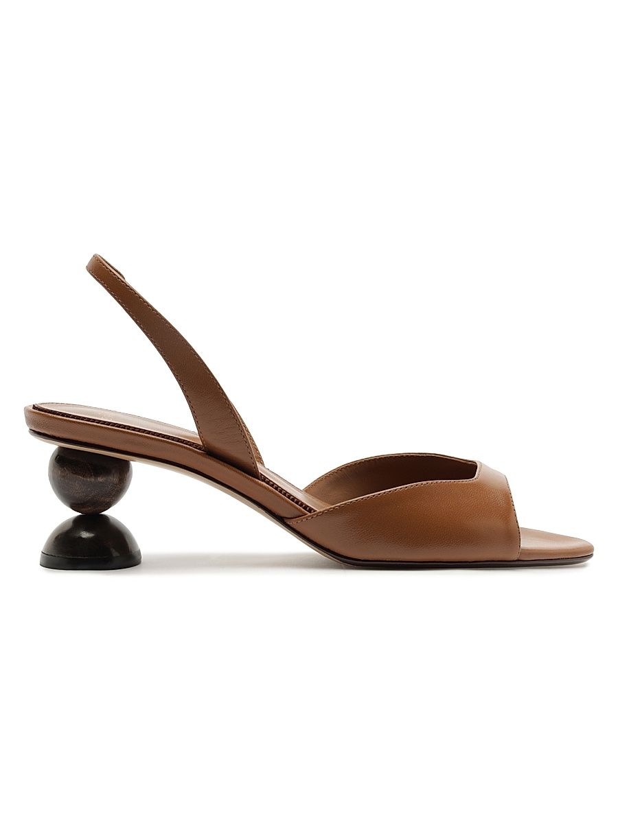 Women's Tropicana 50MM Spherical Slingback Sandals - Espresso - Size 12