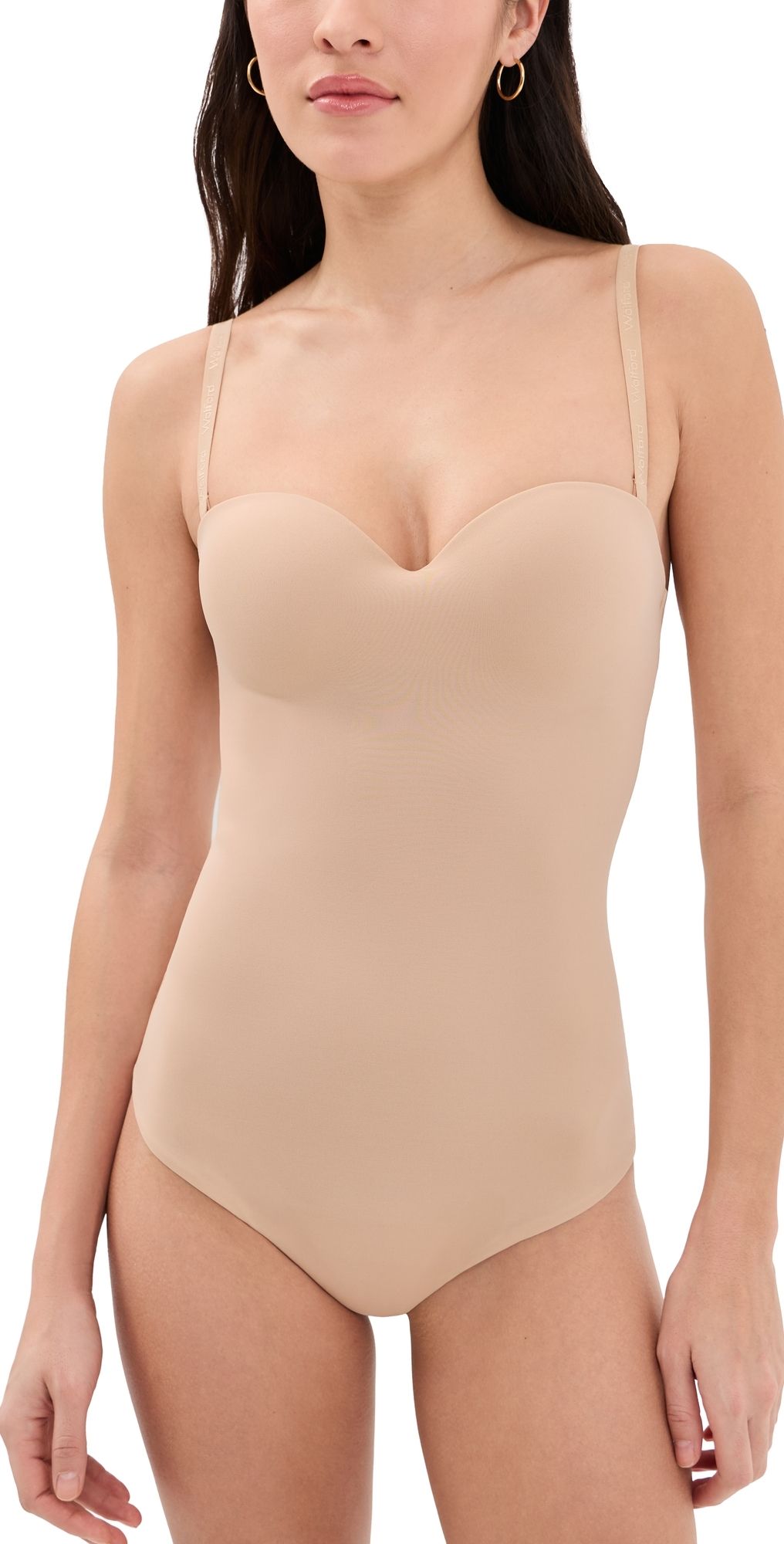 Wolford Forming String Thong Bodysuit Powder SB