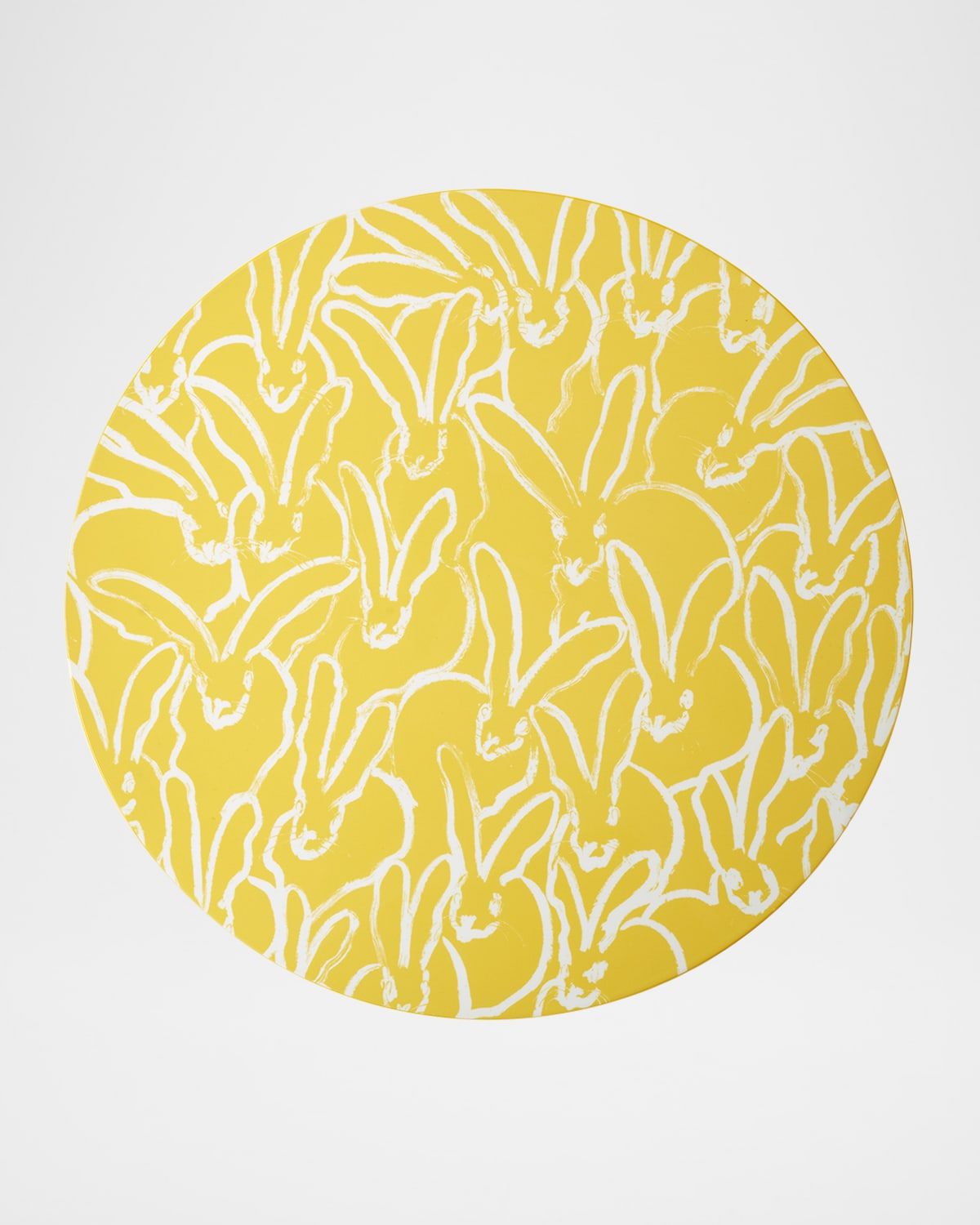 Rabbit Run Round Lacquer Placemat
