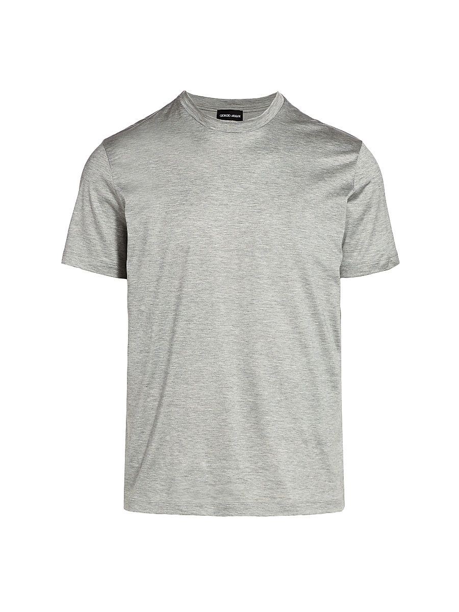 Men's Crewneck T-Shirt - Grey - Size 50