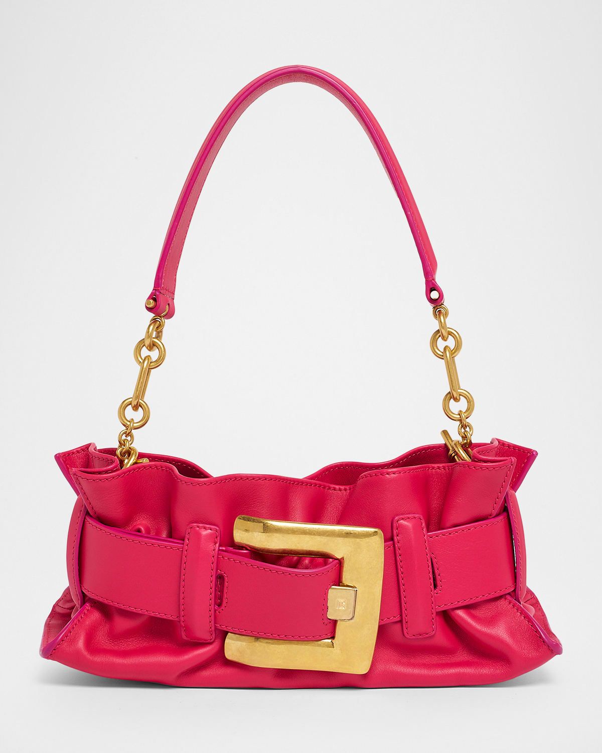 Anthem Mini Belted Leather Shoulder Bag