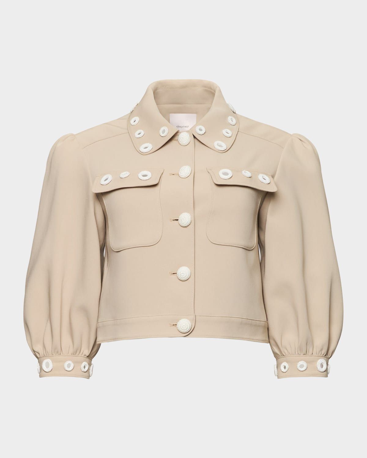 Gilliana Crochet Mirror Jacket