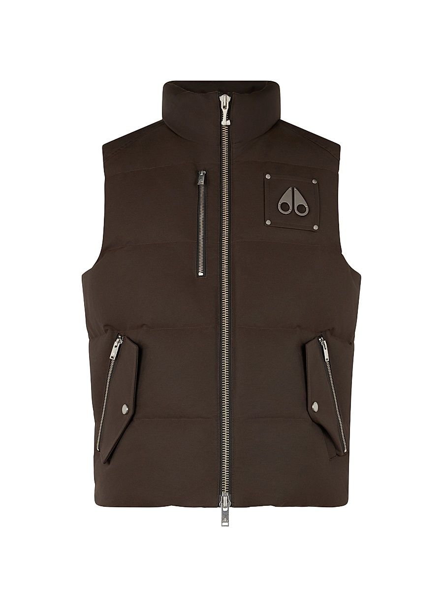 Men's Originals Westmount Stand-Collar Puffer Vest - Espresso Alabaster - Size XXL