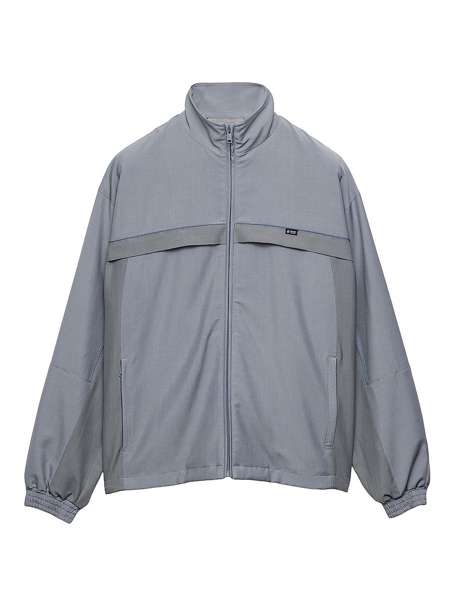 Men's Mohair Wool Jacket - Grey - Size Medium