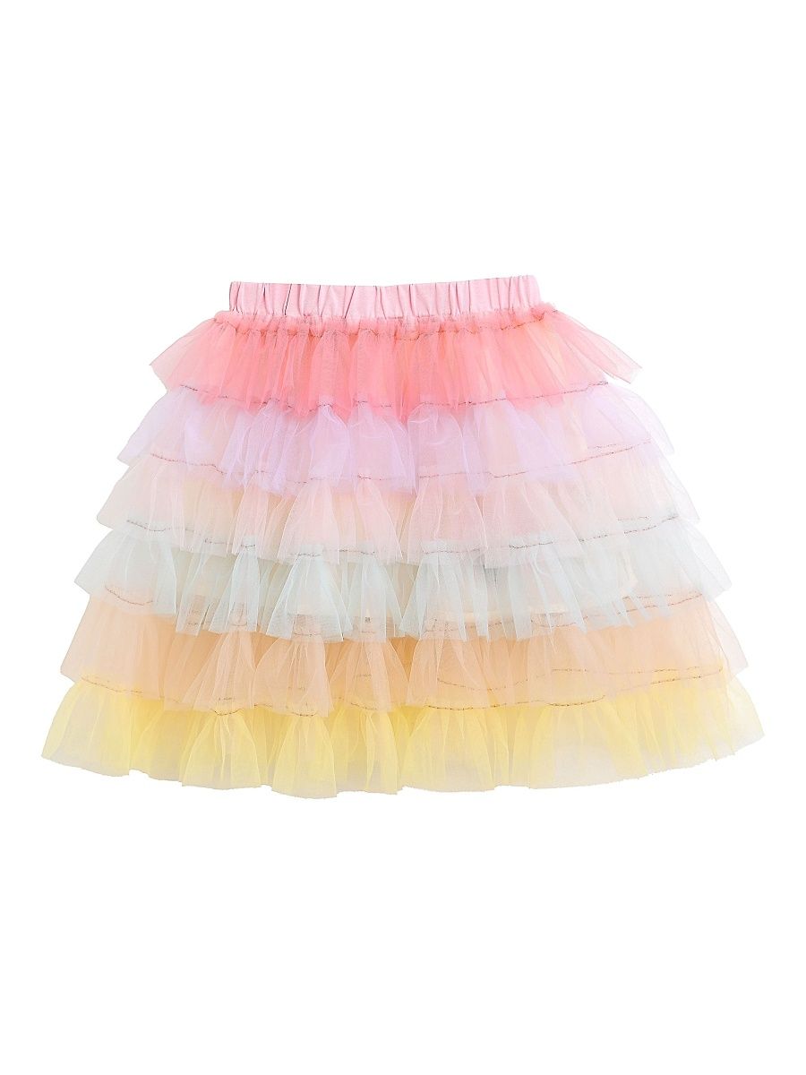 Little Girl's Tiered Tulle Skirt - Size 6