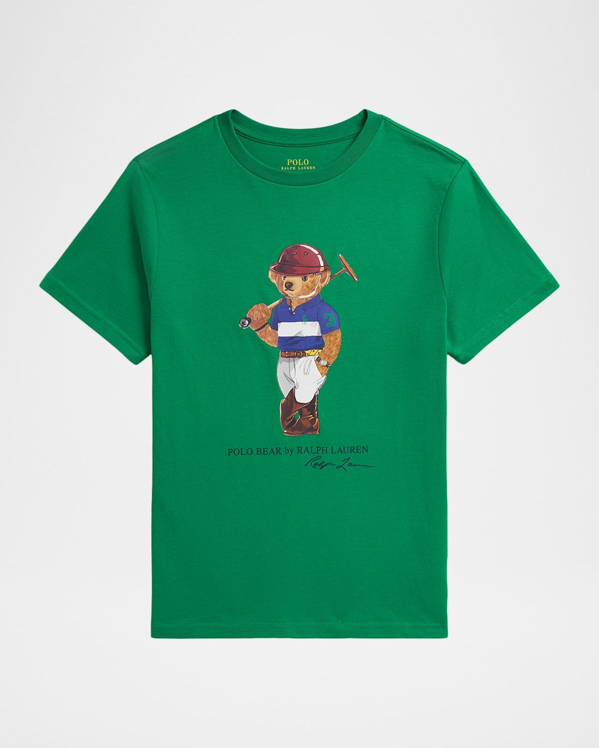 Boy & apos;s Polo Bear Cotton Jersey T-Shirt, Size S-XL