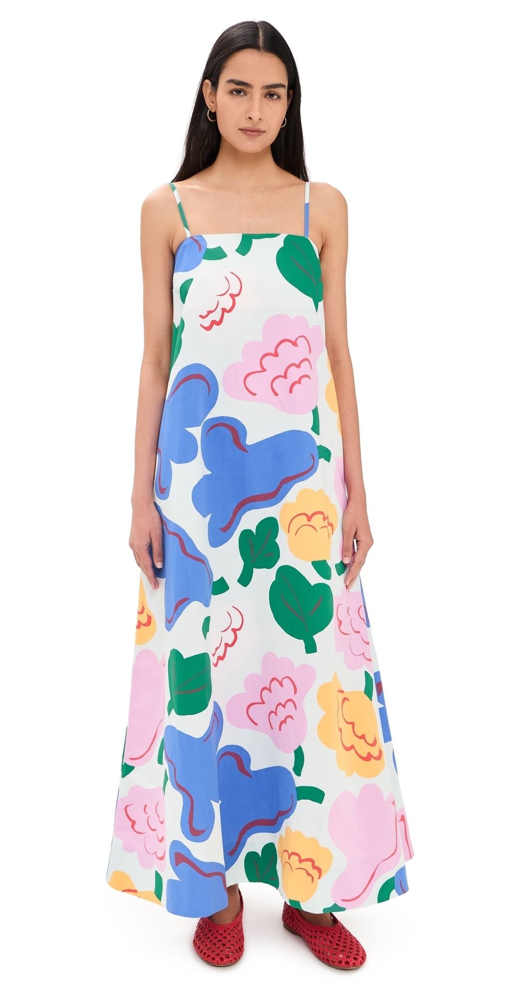 Marimekko Huvittaa Kukasta Kukkaan Dress Multi Flower 40