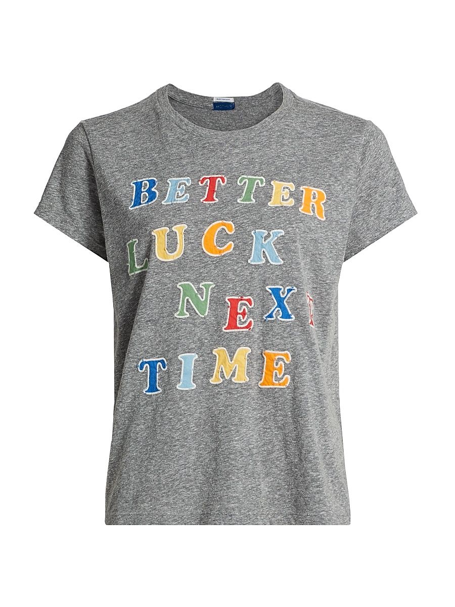 Women's The Boxy Goodie Goodie T-Shirt - Better Luck Next Time - Size Large