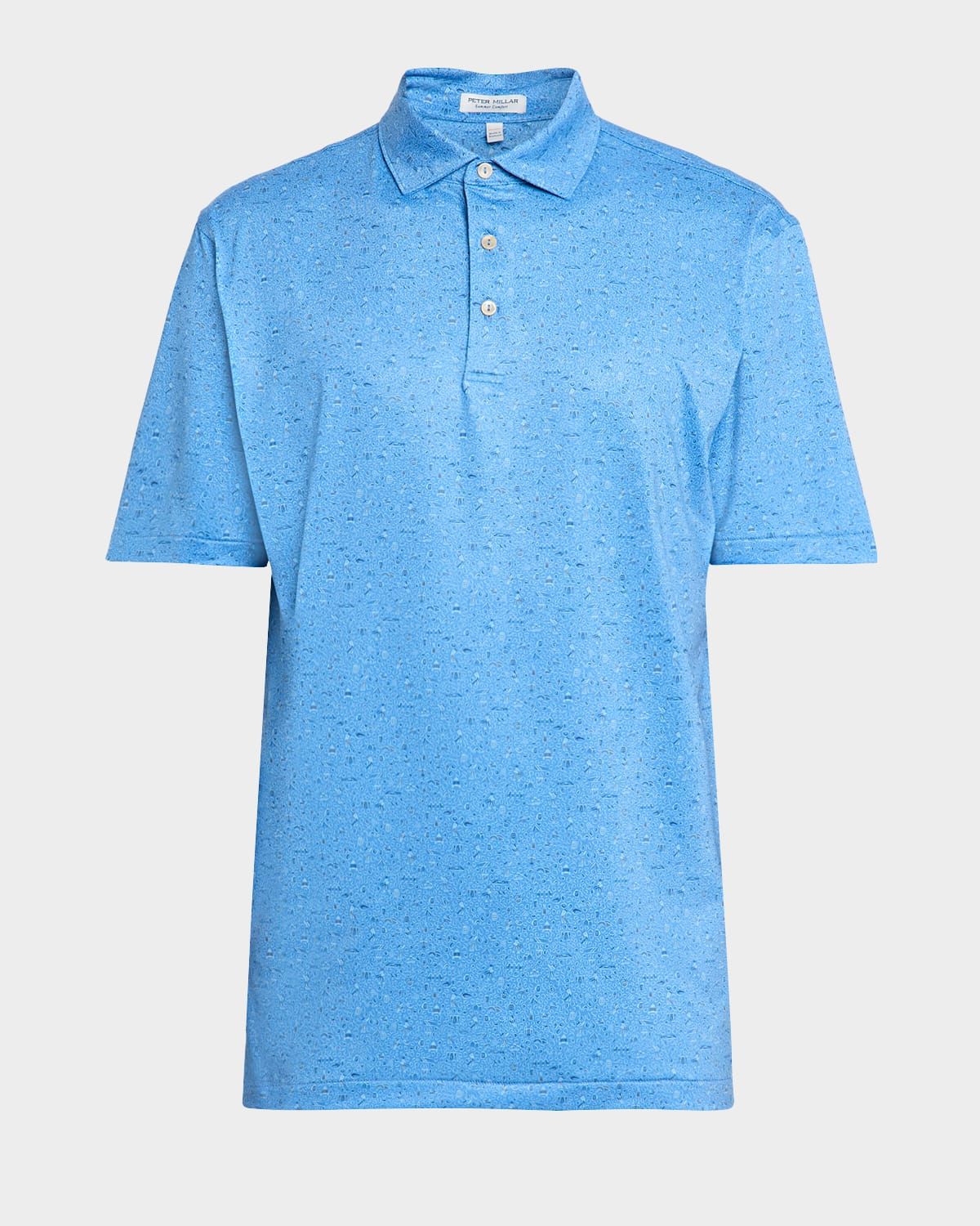 Men & apos;s Scotland Links Performance Jersey Polo Shirt