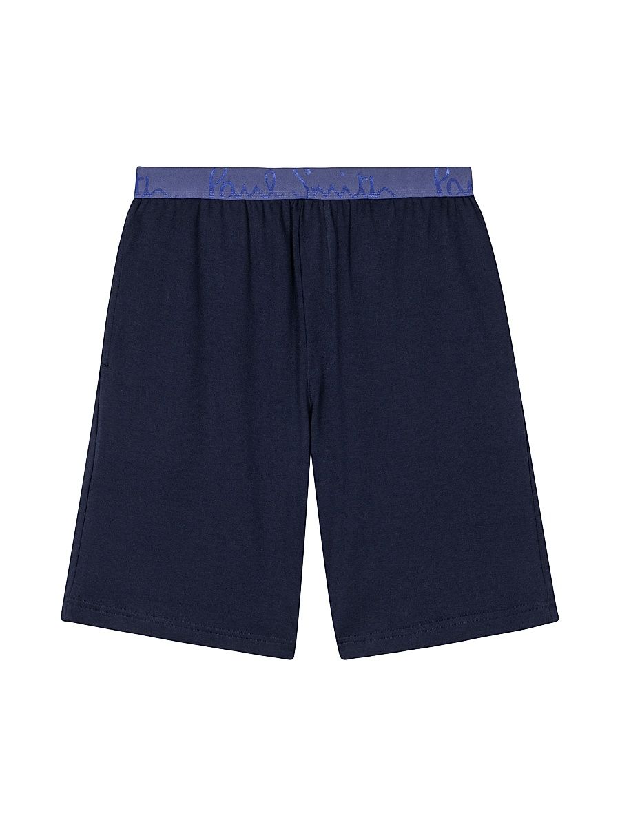 Men's Logo Waistband Shorts - Inky Blue - Size XL