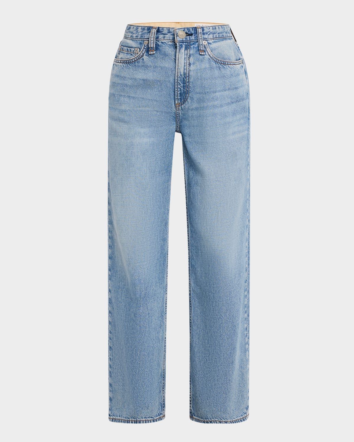 Featherweight Logan Mid-Rise Wide Jeans