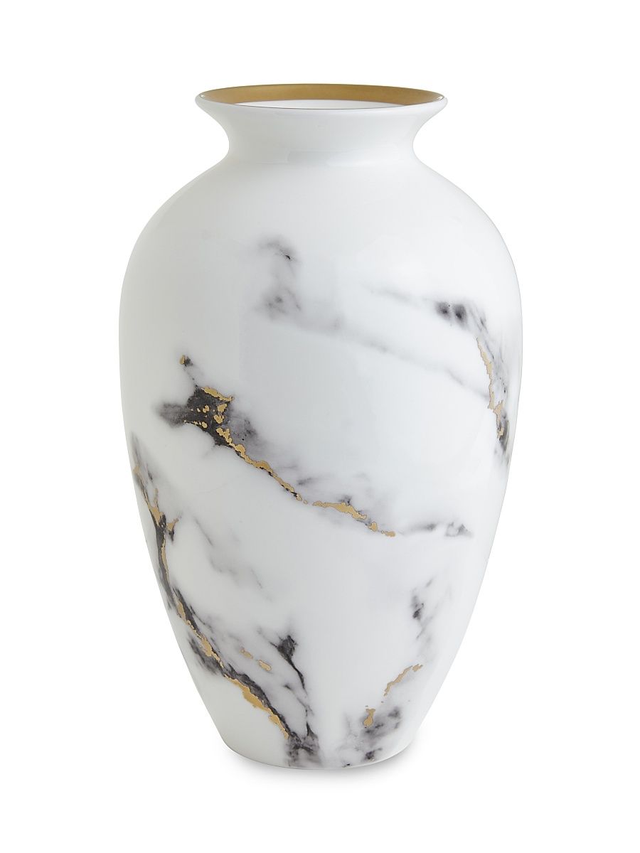 Marble Vase - Blue