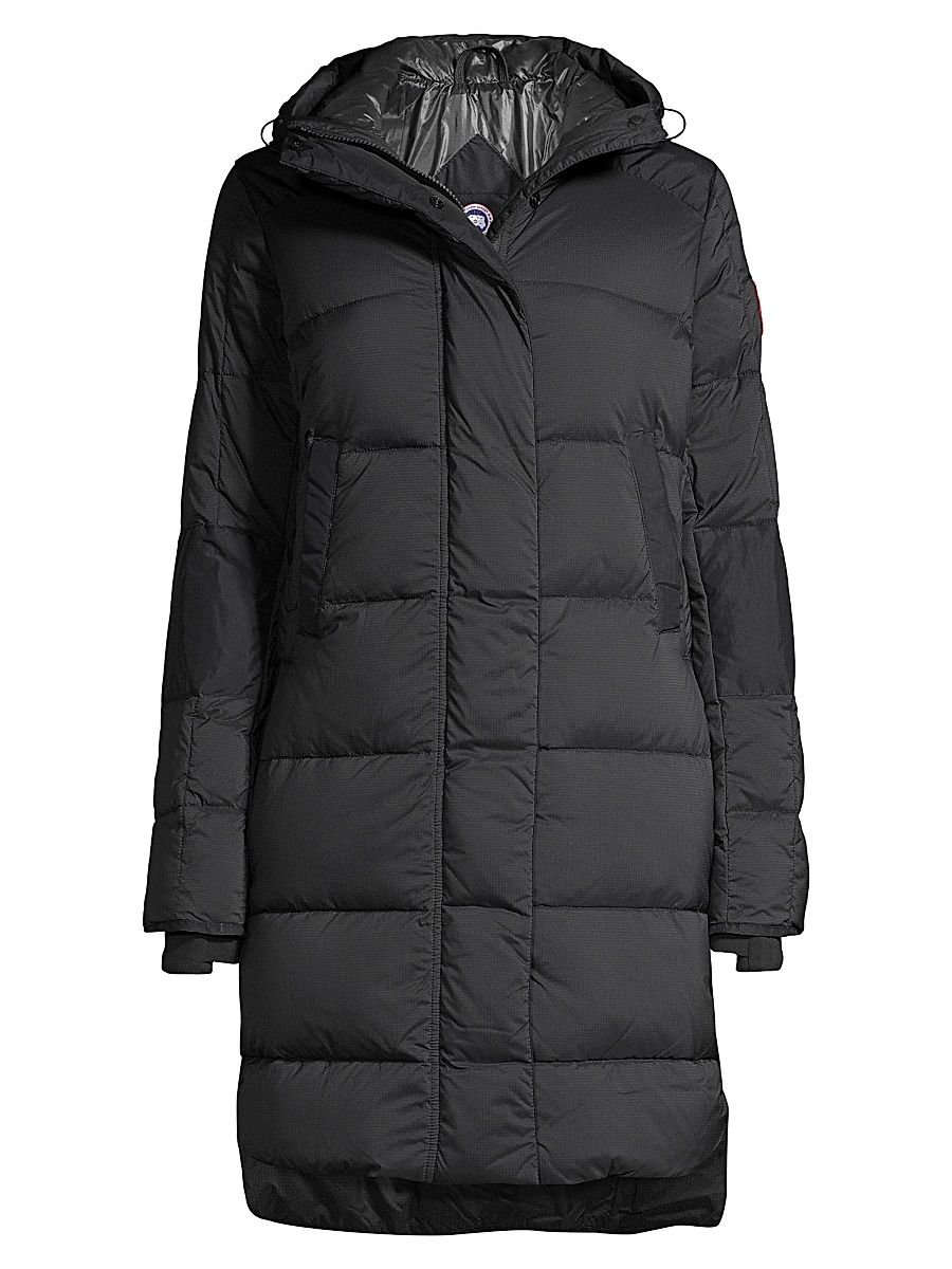 Women's Alliston Packable Down Coat - Black - Size Medium