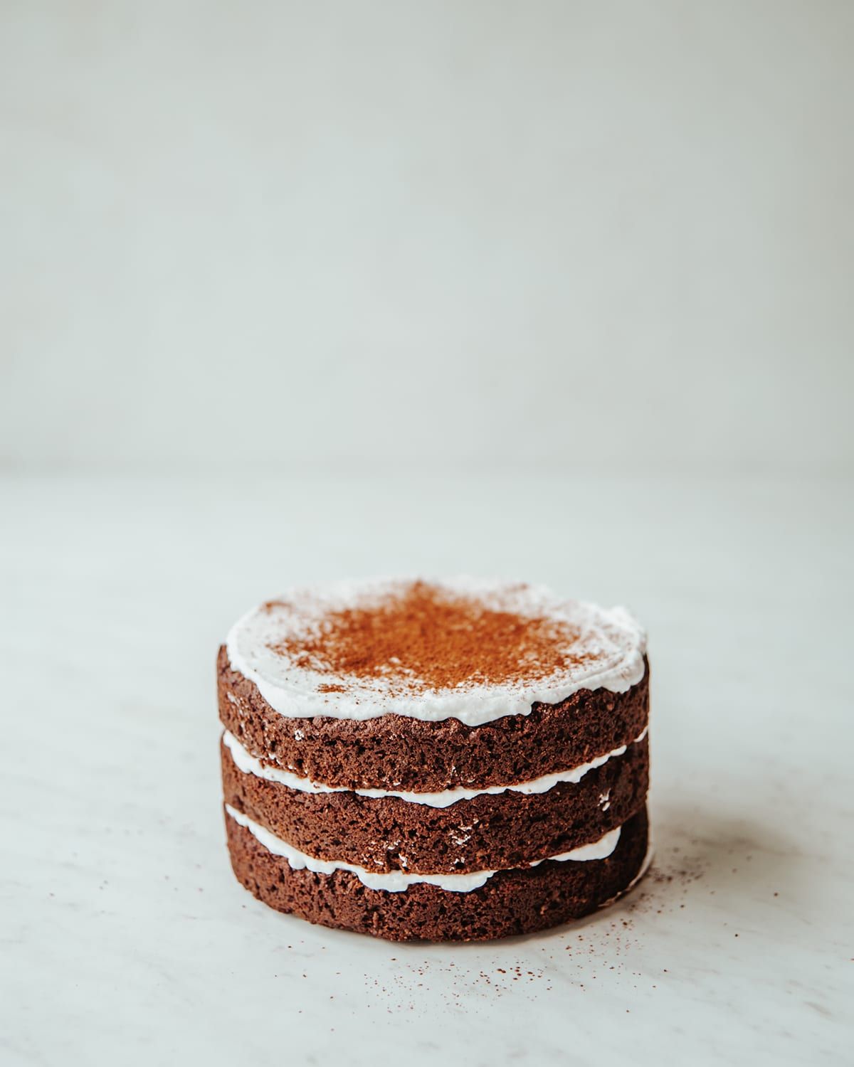 Vegan & Keto Chocolate Layer Cake, Serves 8