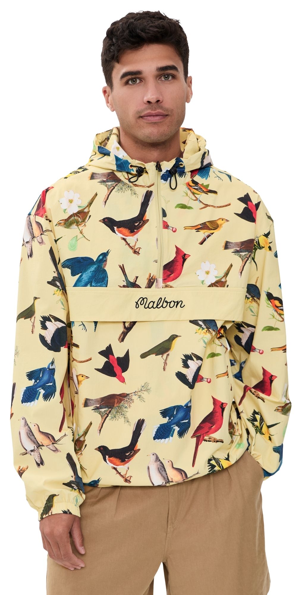 Malbon Malbon Golf x Birds of Georgia Ridge Anorak Bird Print S
