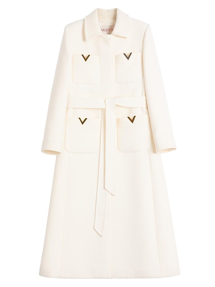 Women's Drill Double Coat - Ivory - Size 6