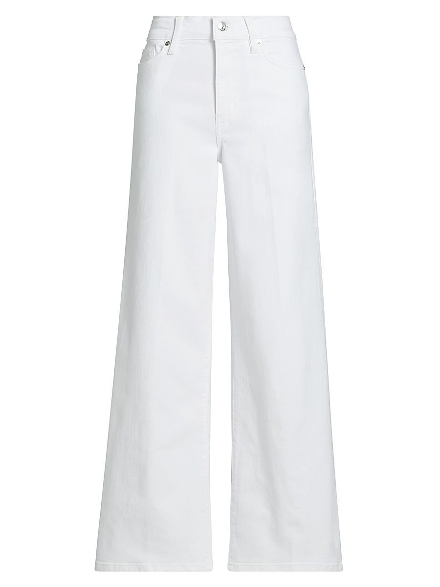 Women's Le Slim Palazzo Jeans - White - Size 31