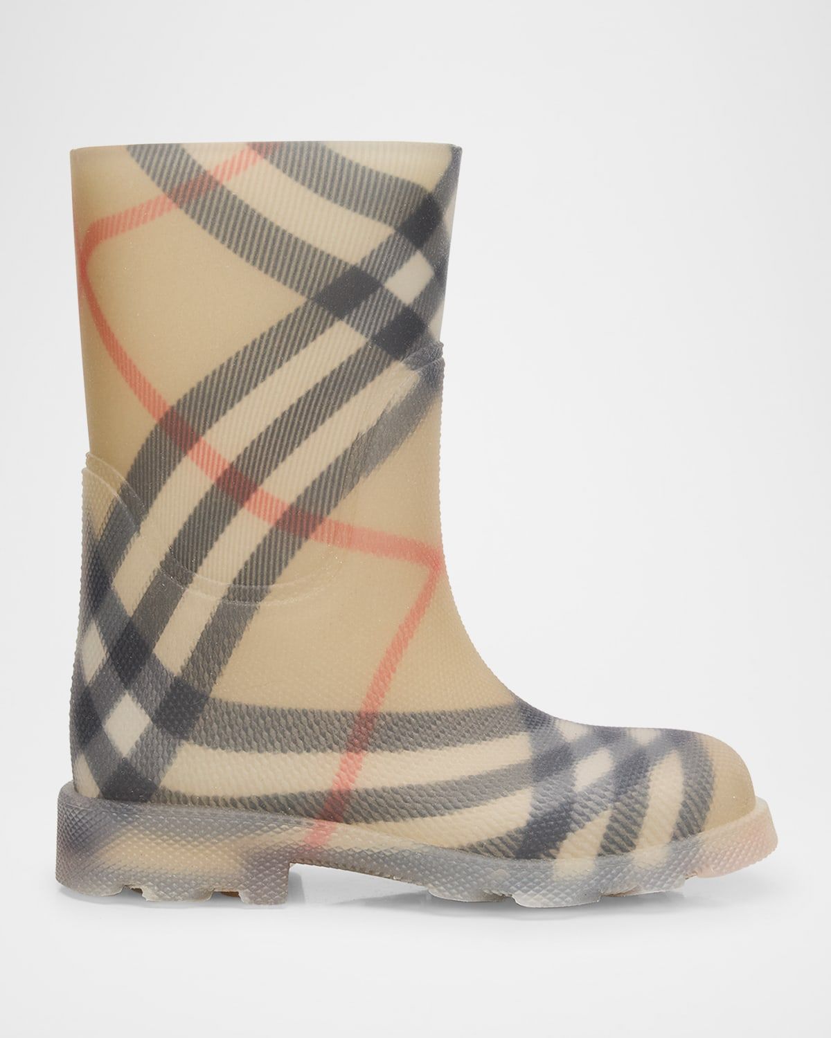 Kid & apos;s Marsh Check Rain Boots, Toddler/Kid