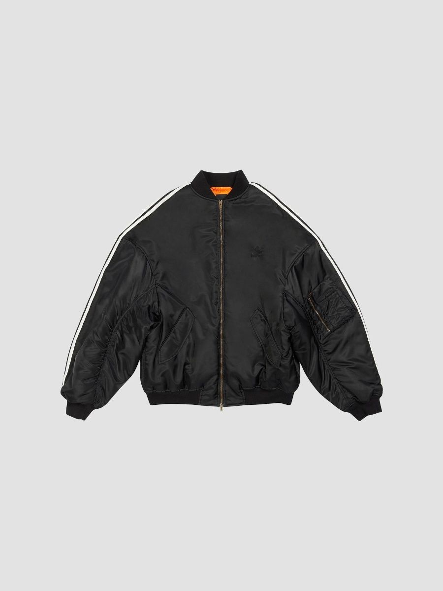 Balenciaga Men's Balenciaga / Adidas Bomber - Black - Size 44