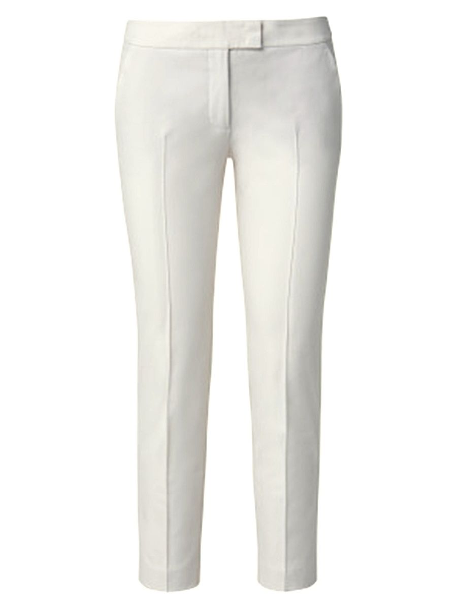 Women's Frankie Cotton Pants - Cream - Size 18