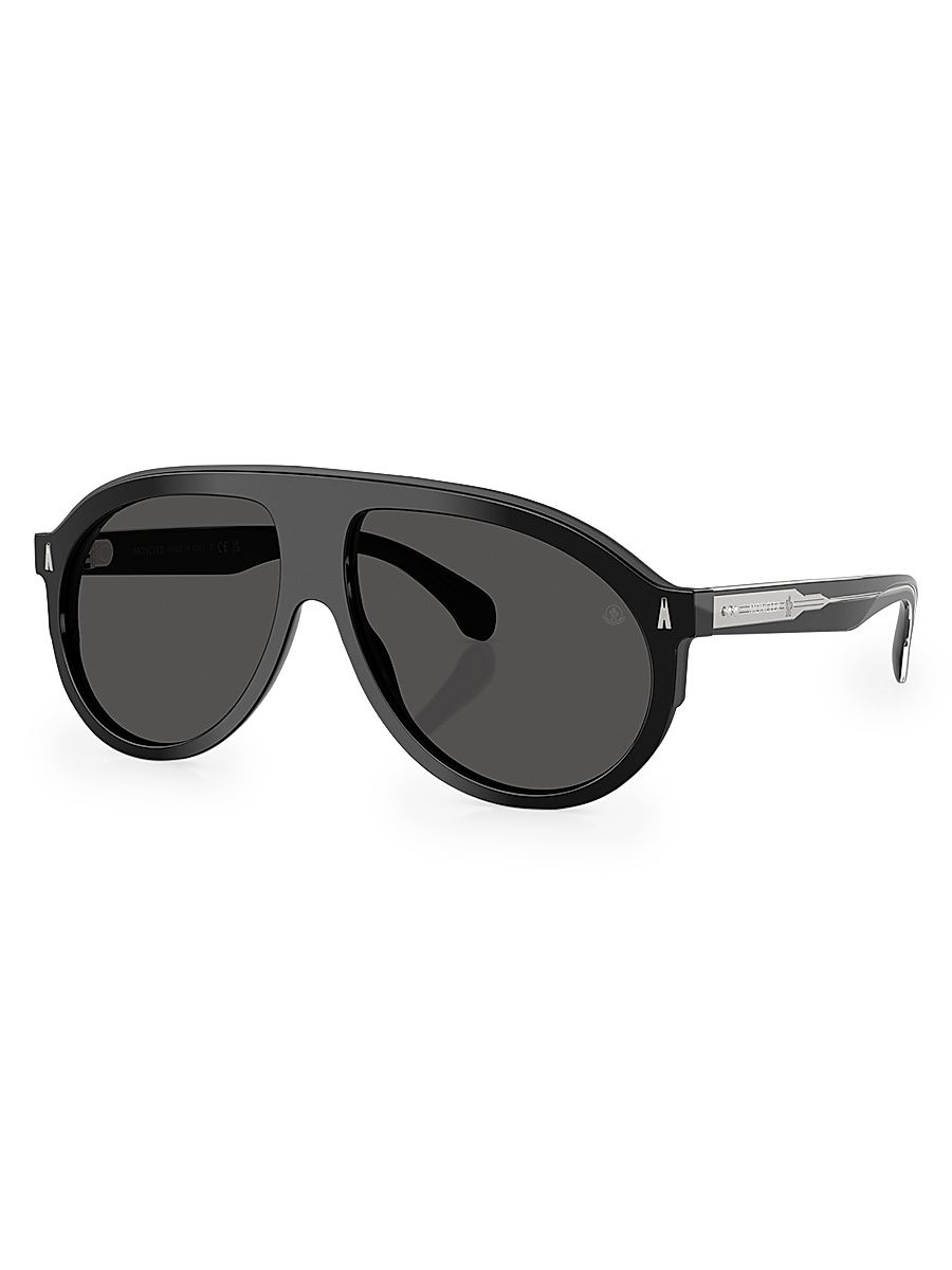 Men's Eclipse 59MM Aviator Sunglasses - Black