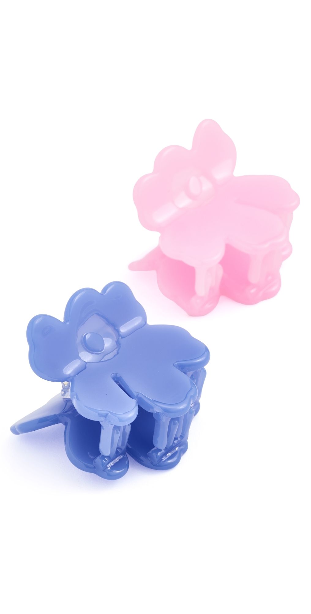 Marimekko Nano Unikko Hair Clip Set Dark Blue/Pink One Size